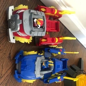 Paw patrol cars